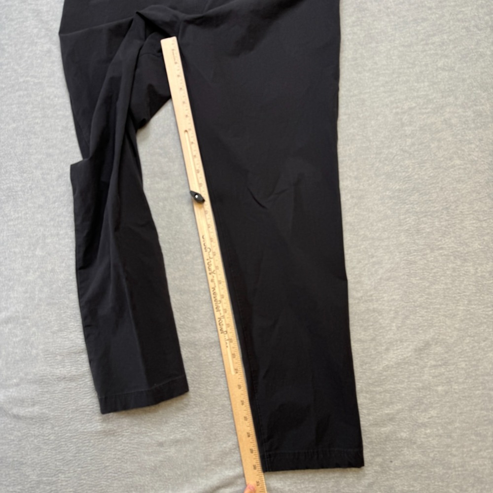 Lululemon Pants Men 34x30 Black ABC Classic Fit Smooth Twill Commuter Reflective - Picture 9 of 10